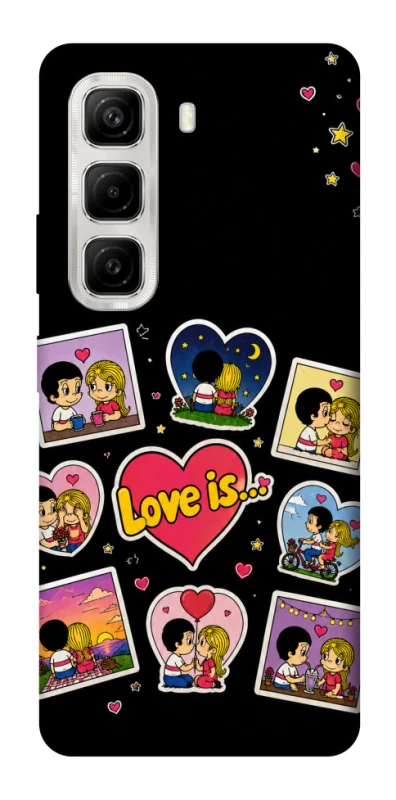 Чохол на Infinix Hot 50 4G Love is ver.2 фото 1 з 1