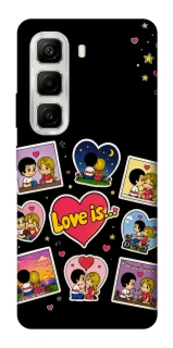 Чехол на Infinix Hot 50 4G Love is ver.2 фото 1 из 1
