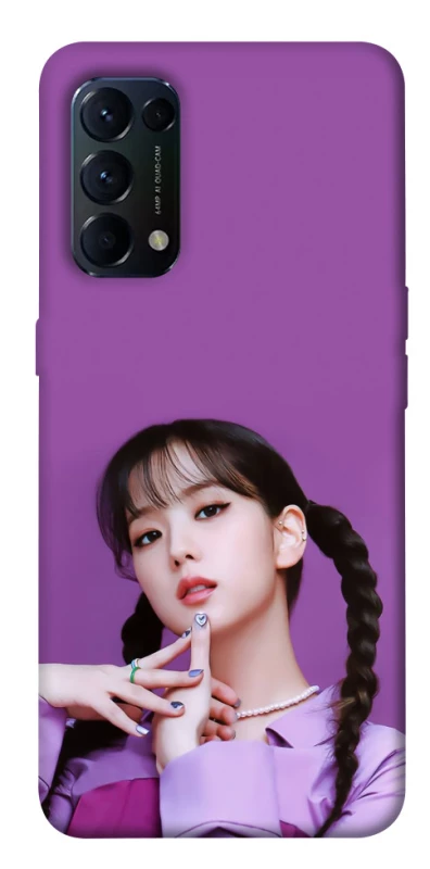 Чехол на Oppo Reno 5 4G JISOO - BLACKPINK фото 1 из 1