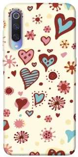 Чехол на Xiaomi Mi 9 Pretty hearts фото 1 из 1