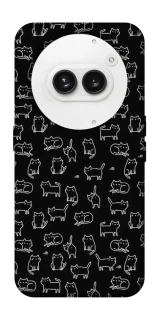 Чехол на Nothing Phone (2a) Black Cats фото 1 Чехол на Nothing Phone (2a) Black Cats фото 1 из 1