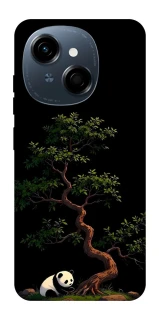 Чехол на TECNO Spark Go 1 Panda and tree фото 1 из 1