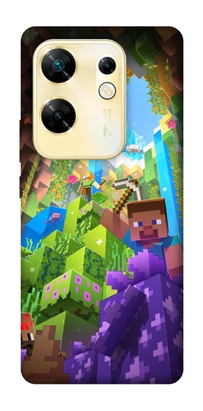 Чохол на Infinix Zero 30 4G Minecraft forever фото 1 з 1