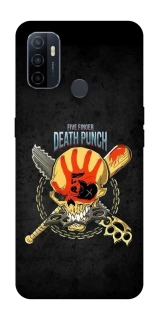 Чохол на Oppo A53 / A32 / A33 Five finger death punch ver.2 фото 1 Чохол на Oppo A53 / A32 / A33 Five finger death punch ver.2 фото 1 з 1