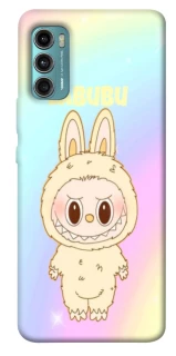 Чехол на Motorola Moto G60 Fluffy Rainbow Labubu фото 1 из 1
