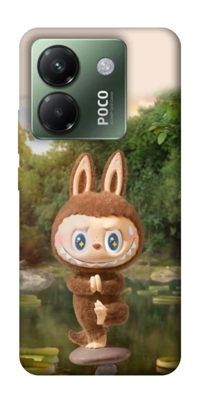 Чохол на Xiaomi Poco M7 pro 5G Labubu Yoga фото 1 з 1