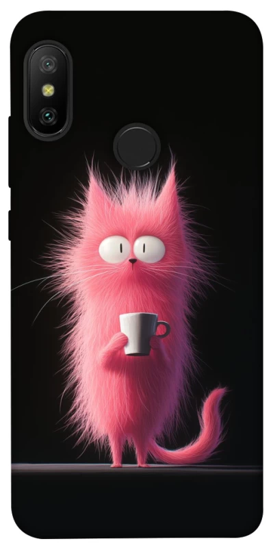 Чохол на Xiaomi Mi A2 Lite / Xiaomi Redmi 6 Pro Рожеве кошеня фото 1 з 1