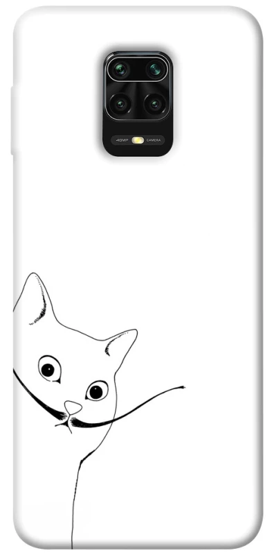 Чехол на Xiaomi Redmi Note 9s / Note 9 Pro / Note 9 Pro Max Кот Дали фото 1 из 1