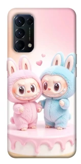 Чехол на Oppo Reno 5 4G Labubu Twins фото 1 из 1