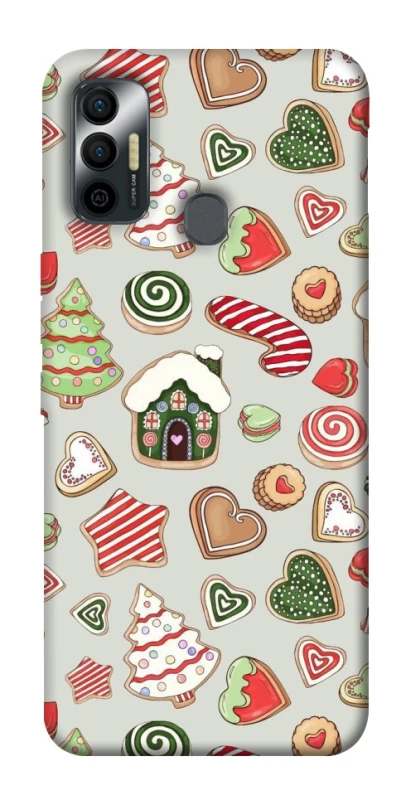 Чехол на TECNO Spark 7 Новогодний v7 фото 1 из 1