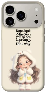 Чехол на Apple iPhone 17 Pro (6.3") Don't look back фото 1 из 1