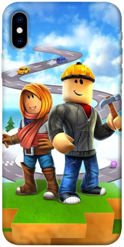 Чохол на Apple iPhone X (5.8") Roblox Builder Adventure фото 1 з 1