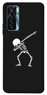 Чохол на TECNO Camon 17 Pro Halloween skeleton фото 1 з 1