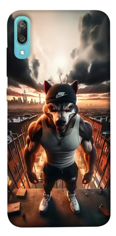 Чохол на Huawei Y6 Pro (2019) Вовк фото 1 з 1