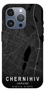 Чехол на Apple iPhone 16 Pro Max Chernihiv map фото 1 из 1