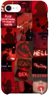 Чехол на Apple iPhone SE (2020) Love collage ver.3 фото 1 из 1