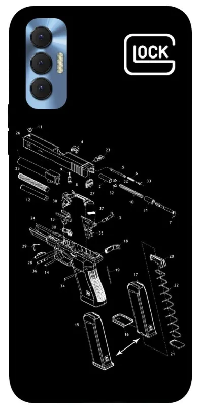 Чохол на TECNO Spark 8P LOCK фото 1 з 1
