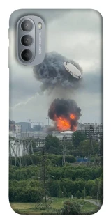 Чохол на Motorola Moto G31 Moscow never sleeps ver.4 фото 1 з 1
