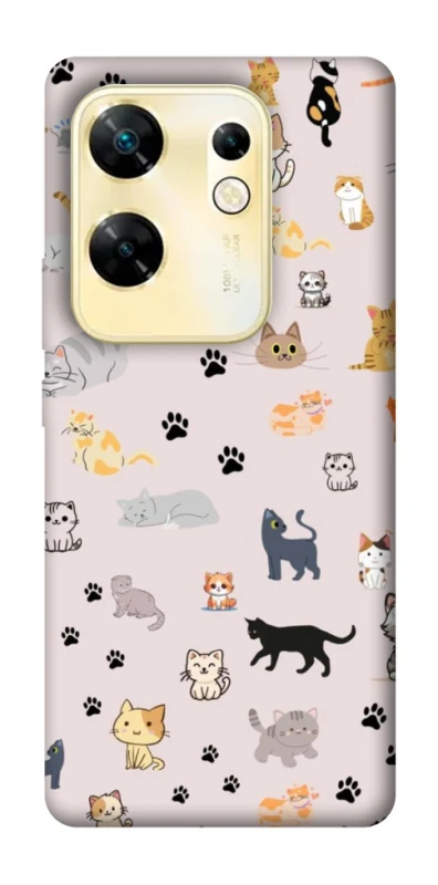 Чохол на Infinix Zero 30 4G Cat style ver.1 фото 1 з 1