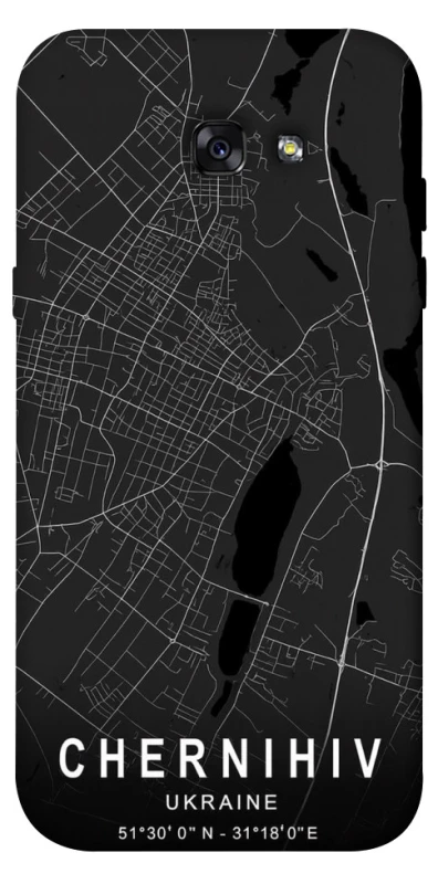 Чохол на Samsung A720 Galaxy A7 (2017) Chernihiv map фото 1 з 1