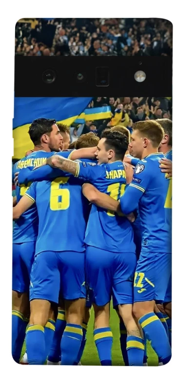 Чехол на Google Pixel 6 Pro Сборная Украины v3 фото 1 из 1