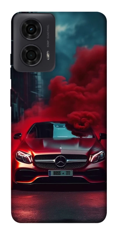Чохол на Motorola Moto G04 Mercedes in smoke фото 1 з 1