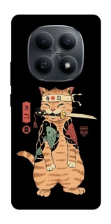 Чехол на Xiaomi Redmi Note 15 4G/5G (EU) Кот-самурай фото 1 из 1