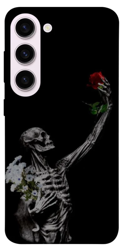 Чохол на Samsung Galaxy S23+ Skeleton vs Rose фото 1 з 1