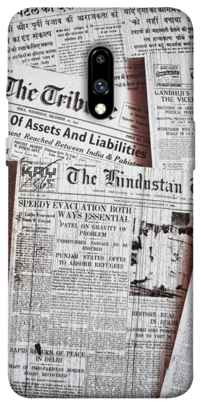 Чехол на OnePlus 7 Газеты фото 1 из 1