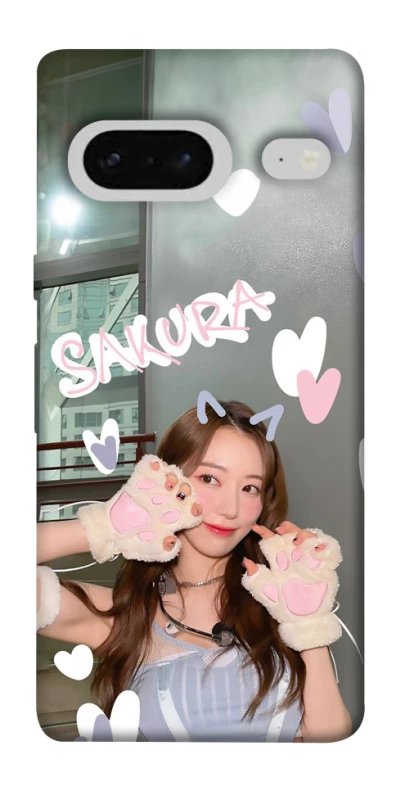 Чехол на Google Pixel 7 Sakura - LE SSERAFIM фото 1 из 1