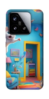 Чохол на Xiaomi 15 crazy cat фото 1 з 1