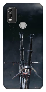 Чехол на Nokia C21 Plus Мечи Ведьмака фото 1 из 1