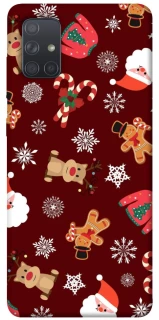Чехол на Samsung Galaxy A71 Новогодний v6 фото 1 из 1
