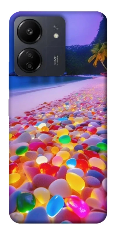 Чохол на Xiaomi Redmi 13C Каміння світиться на березі фото 1 з 1