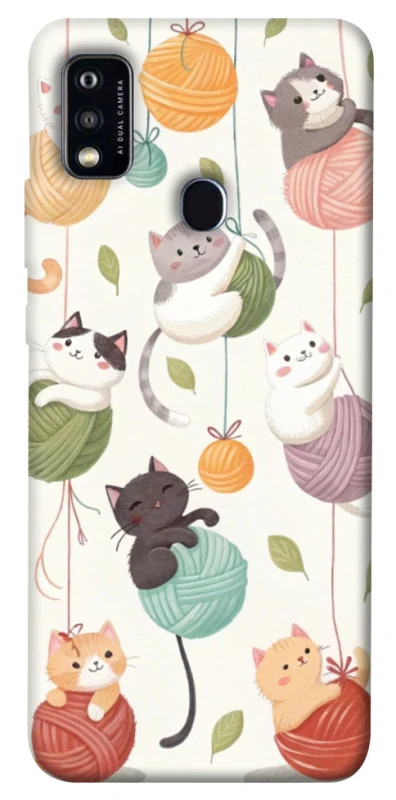 Чохол на ZTE Blade A51 Funny Kittens фото 1 з 1