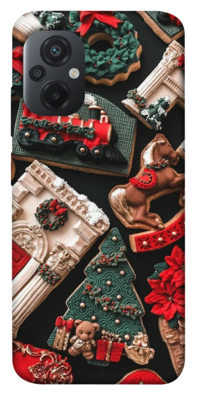 Чохол на Xiaomi Poco M5 Новорічний v20 фото 1 з 1