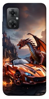 Чохол на Xiaomi Redmi Note 11R Сar and dragon фото 1 з 1