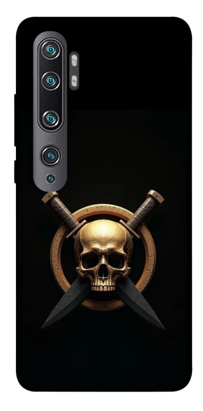 Чохол на Xiaomi Mi Note 10 / Note 10 Pro / Mi CC9 Pro Golden Skull фото 1 з 1