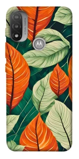 Чохол на Motorola Moto E20 Leaves фото 1 з 1
