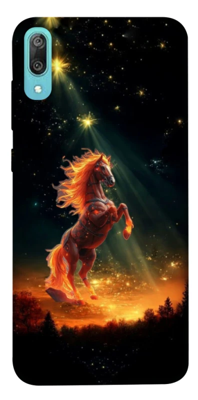 Чохол на Huawei Y6 Pro (2019) Red Fire Horse ver.2 фото 1 з 1
