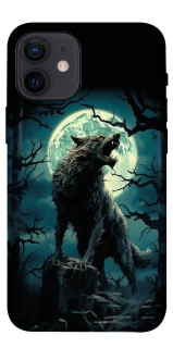 Чехол на Apple iPhone 12 mini (5.4") Волк под луной фото 1 из 1