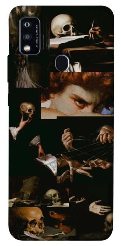 Чехол на ZTE Blade A51 Art collage ver.2 фото 1 из 1