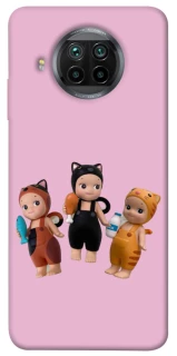 Чохол на Xiaomi Mi 10T Lite / Redmi Note 9 Pro 5G Cat Cafe Trio фото 1 з 1