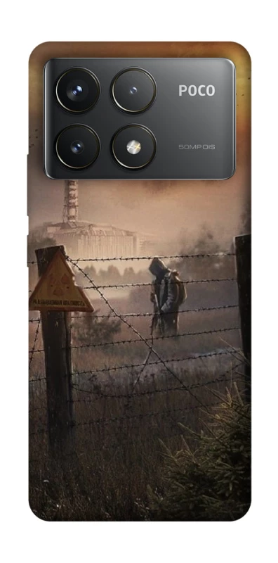 Чохол на Xiaomi Poco F6 Pro Сталкер v5 фото 1 з 1