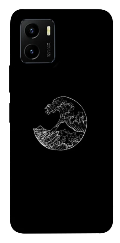 Чохол на Vivo Y15s Black tsunami фото 1 з 1