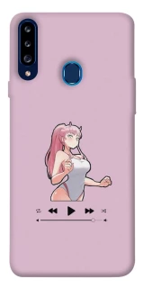 Чехол на Samsung Galaxy A20s Вайфу фото 1 из 1