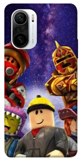 Чехол на Xiaomi Redmi K40 / K40 Pro / K40 Pro+ / Poco F3 Roblox galaxy warriors фото 1 из 1