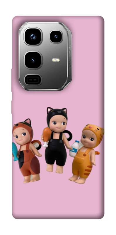 Чохол на Infinix Note 50 Pro Cat Cafe Trio фото 1 з 1