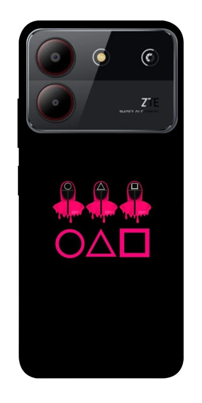 Чохол на ZTE Blade A54 4G squid game v3 фото 1 з 1
