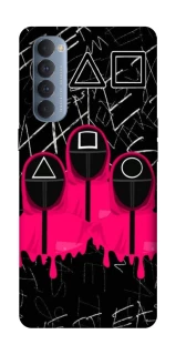 Чохол на Oppo Reno 4 Pro squid game v4 фото 1 з 1